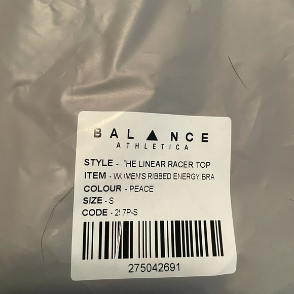 Balance athletica linear sports bra will trade - Picture 2 of 2